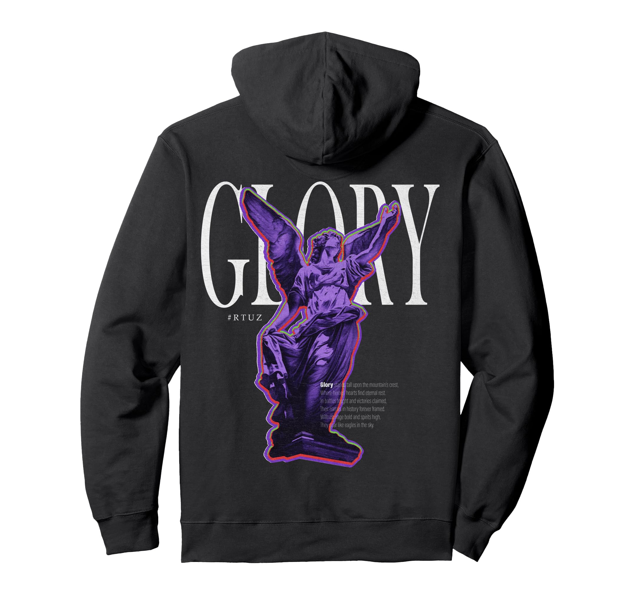 Hip Hop Edgy Urban Y2K Back Streetwear Hoodie - Novelty Apparel Men Women - T-Shirt, Sweatshirt, Hoodie