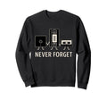 Funny Music Cassette Tape Vhs Sweatshirt - Unique Graphic for Adults - T-Shirt, Sweatshirt, Hoodie