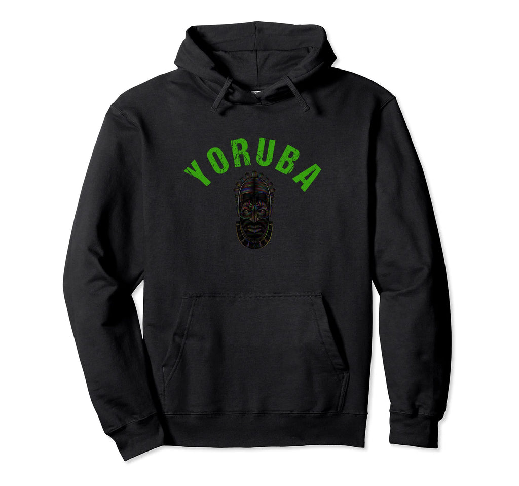Yoruba Nigerian Culture Large Hoodie - Casual Everyday Wear Unisex - T-Shirt, Sweatshirt, Hoodie