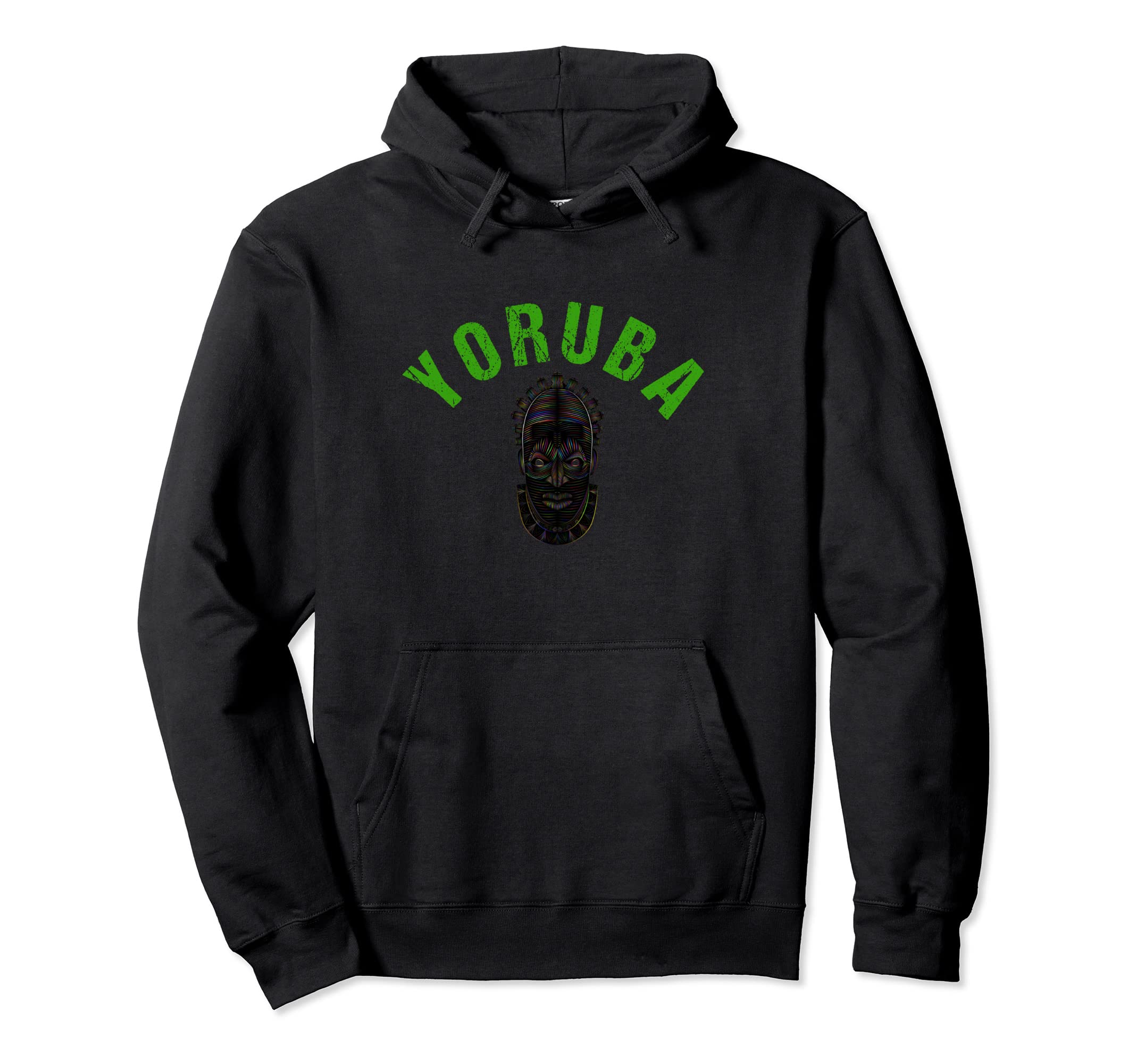 Yoruba Nigerian Culture Large Hoodie - Casual Everyday Wear Unisex - T-Shirt, Sweatshirt, Hoodie