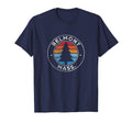 Belmont Massachusetts Ma 70S T-Shirt - Aesthetic Graphic Unisex - T-Shirt, Sweatshirt, Hoodie
