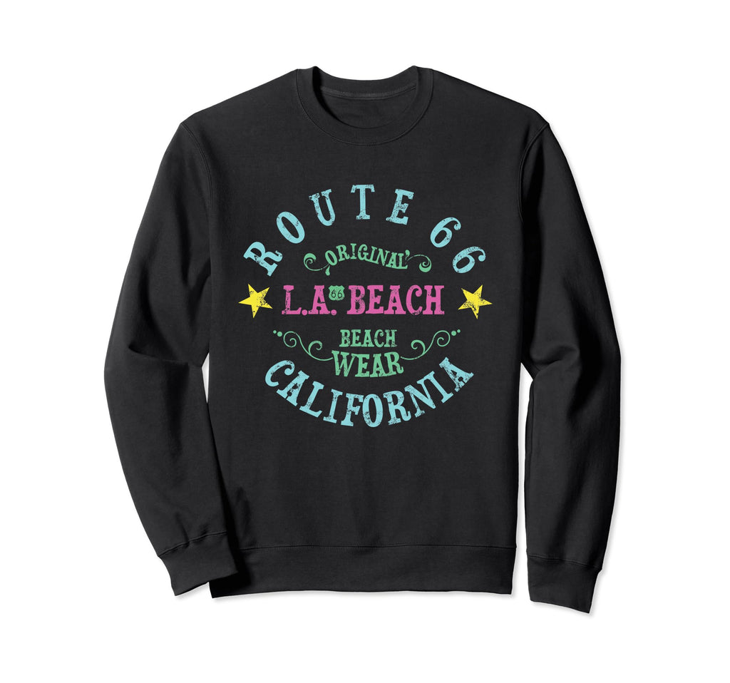 Route 66 La Beach Wear Sweatshirt - Fun Novelty Design Unisex - T-Shirt, Sweatshirt, Hoodie