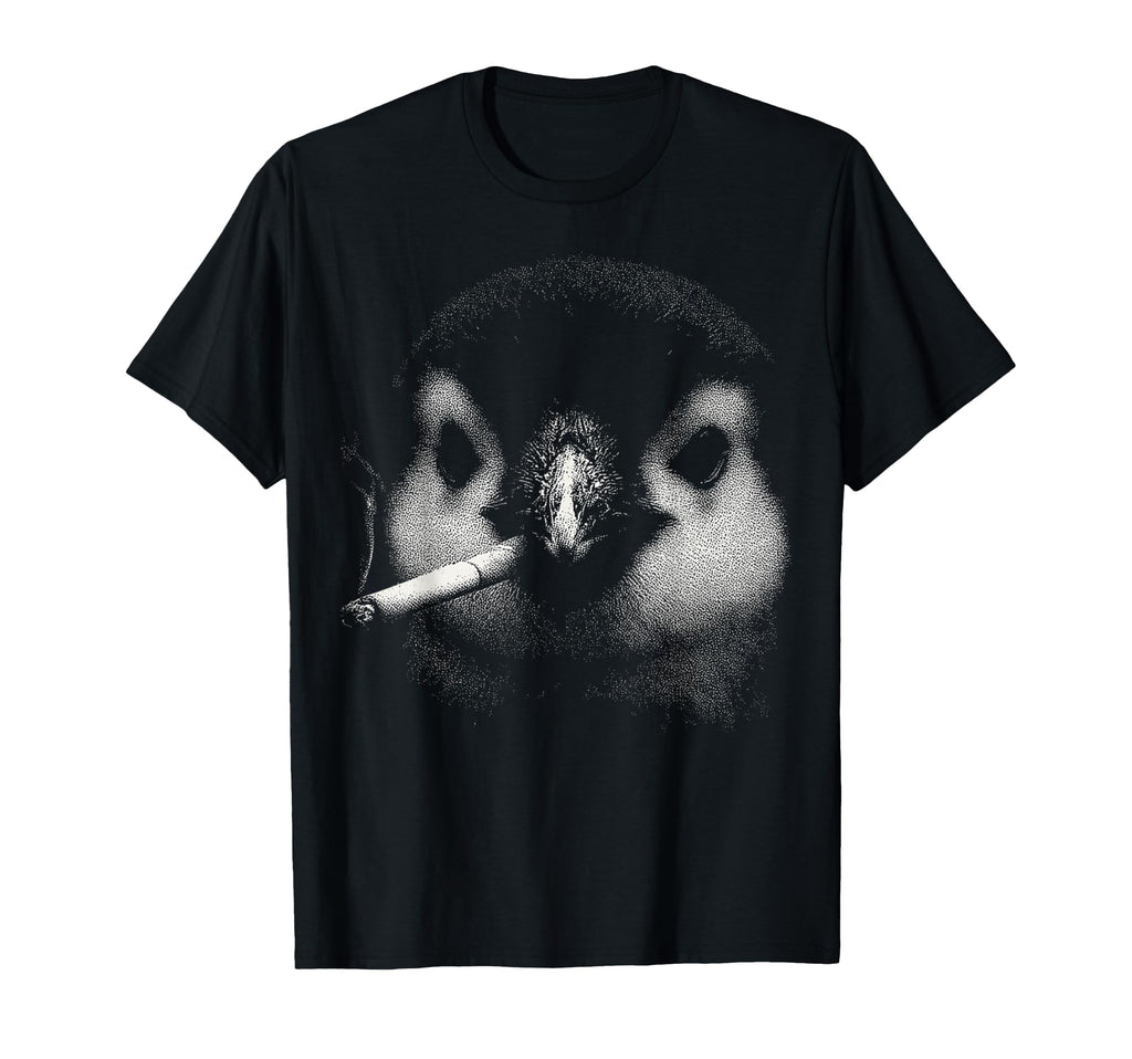 Bad Penguin Smoking Cigarette Meme T-Shirt - Streetwear Style for Adults - T-Shirt, Sweatshirt, Hoodie
