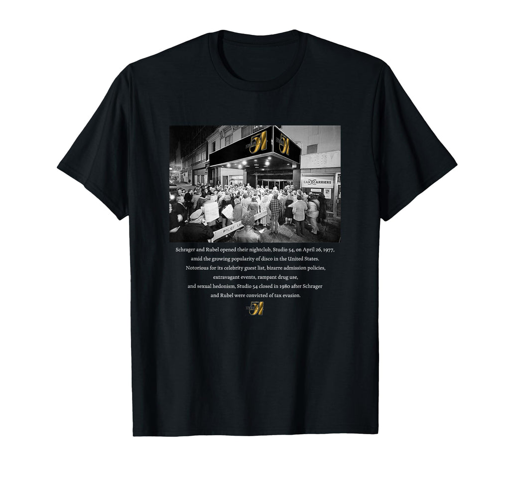 Studio 54 Disco 004 T-Shirt - Unique Graphic Unisex - T-Shirt, Sweatshirt, Hoodie