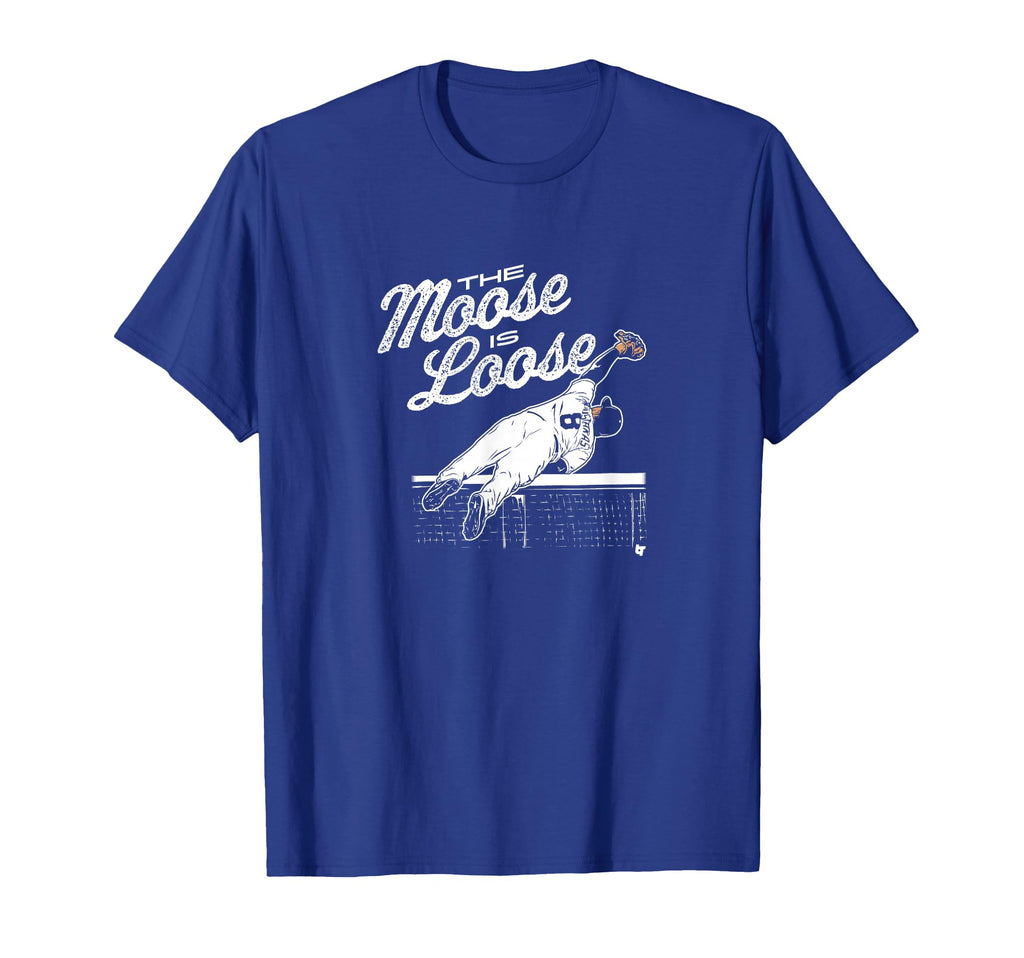 Mike Moustakas Moose Is Loose Kansas T-Shirt - Streetwear Style for Adults - T-Shirt, Sweatshirt, Hoodie