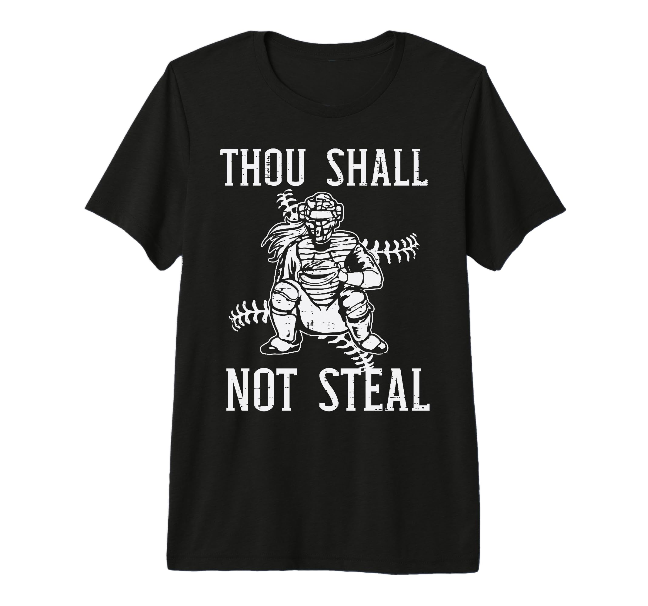 Thou Shall Not Steal Catcher T-Shirt - Aesthetic Graphic for Adults - T-Shirt, Sweatshirt, Hoodie