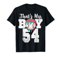 Thats My Baseball 54 Number Mom Dad 54 T-Shirt - Minimalist Print Unisex - T-Shirt, Sweatshirt, Hoodie