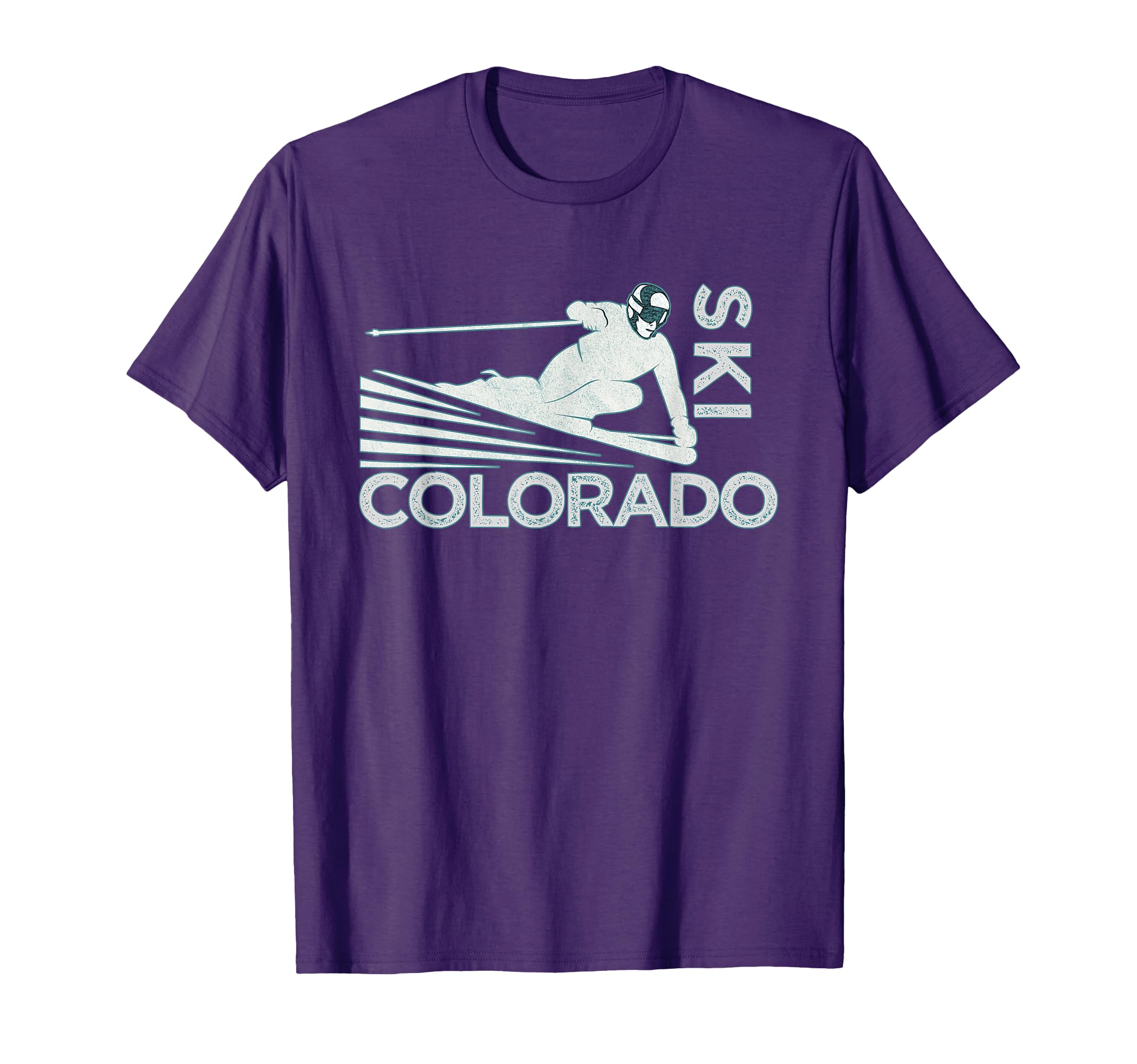 Ski Colorado Snow Ski T-Shirt - Trendy Graphic Unisex - T-Shirt, Sweatshirt, Hoodie