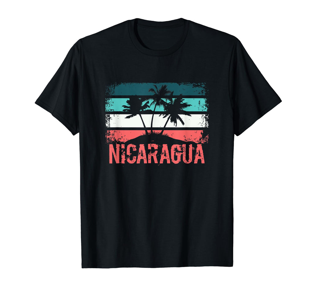 Nicaragua Distressed T-Shirt - Novelty Apparel for Adults - T-Shirt, Sweatshirt, Hoodie