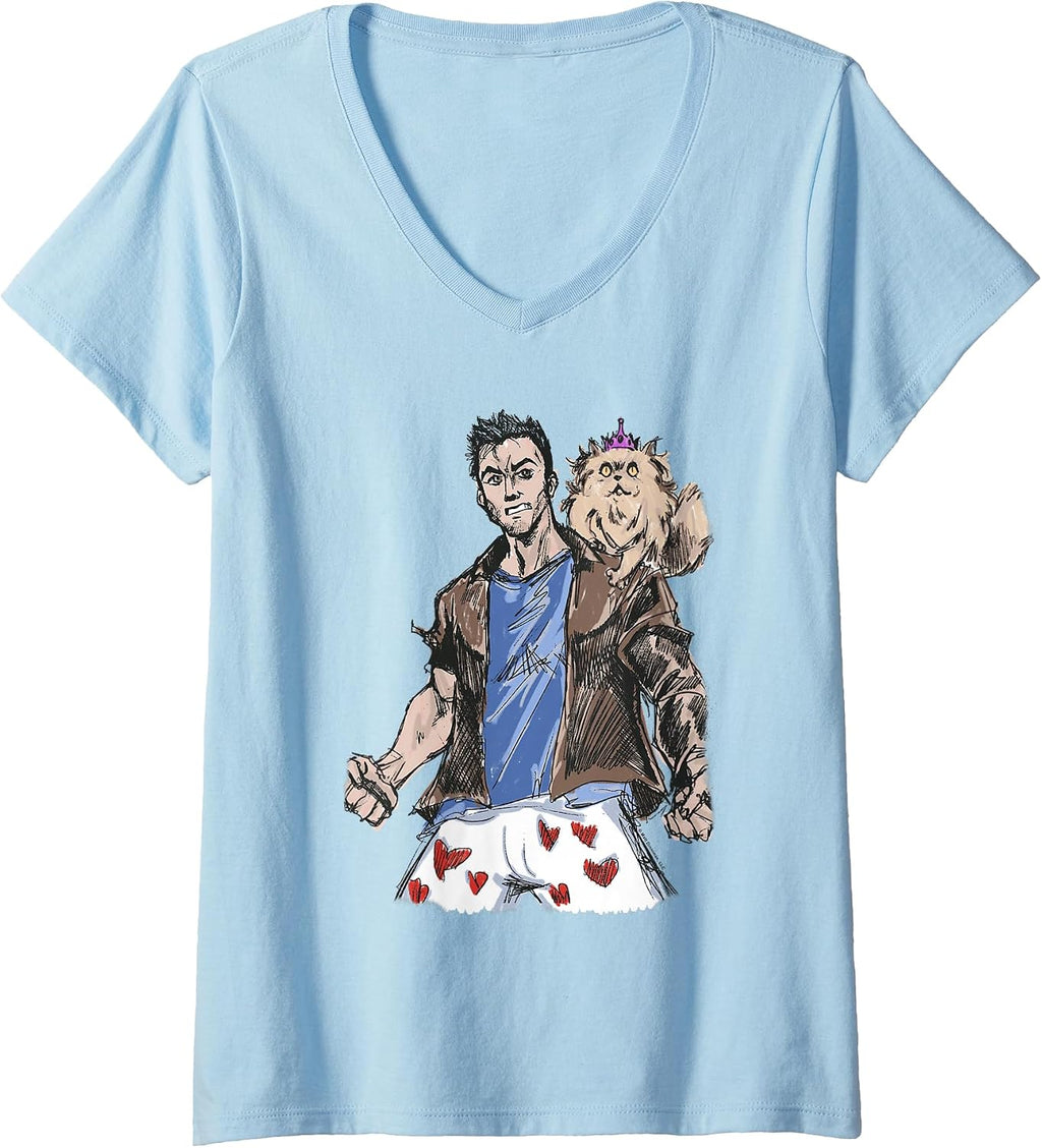 Womens Dungeon Crawler Carl Sketchbook Princess Donut - Adult & Kids T-Shirts, Sweatshirts & Hoodies apparel design preview 1