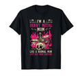 Im Heavy Metal Mom Hardrock Mother T-Shirt - Fun Novelty Design for Adults - T-Shirt, Sweatshirt, Hoodie