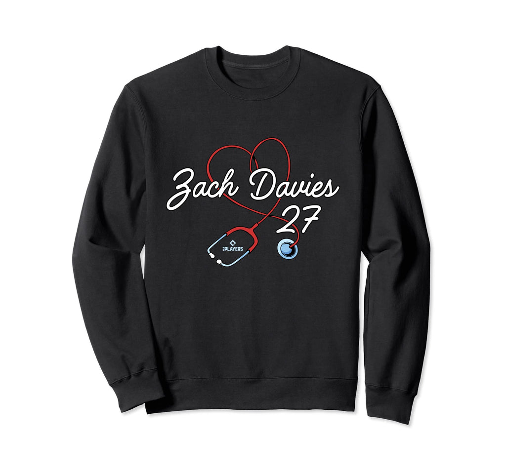 Zach Davies Mlbpa Chicago Baseball Sweatshirt - Graphic Print Men Women - T-Shirt, Sweatshirt, Hoodie