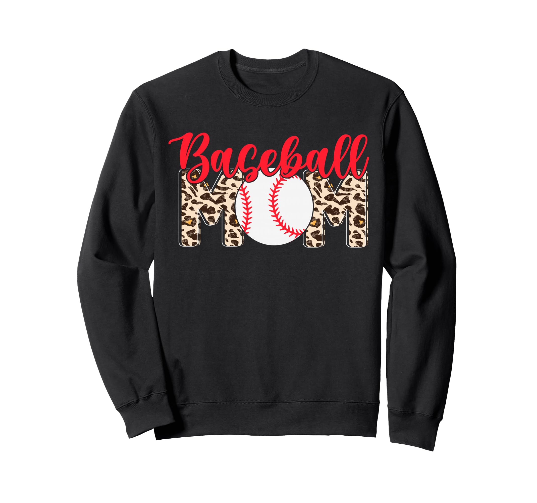 Baseball Mom Sweatshirt - Novelty Apparel Unisex - T-Shirt, Sweatshirt, Hoodie
