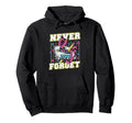 Funny Never Forget Cassette Tape Hoodie - Fun Novelty Design for Adults - T-Shirt, Sweatshirt, Hoodie