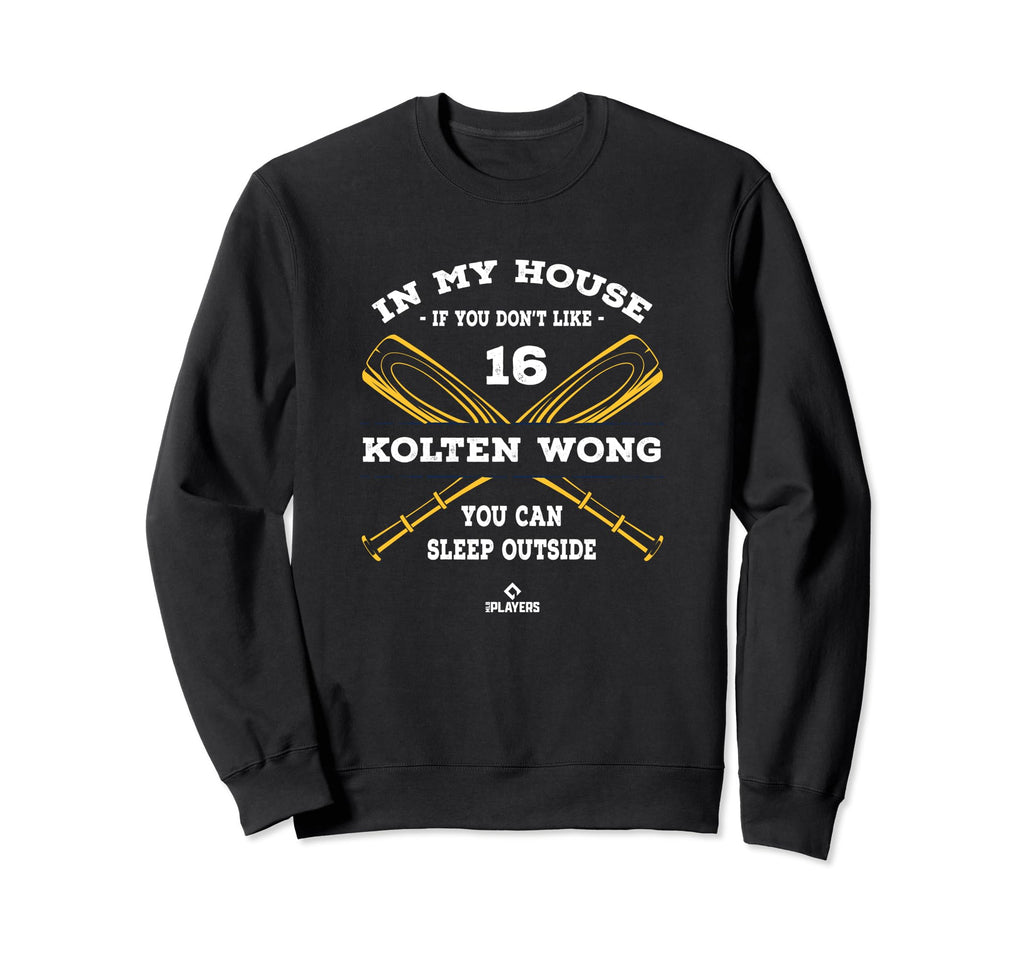 My House Kolten Wong Mlb Player Sweatshirt - Streetwear Style for Adults - T-Shirt, Sweatshirt, Hoodie