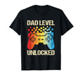 Dad Level Unlocked Funny New Dad Father T-Shirt - Novelty Apparel Unisex - T-Shirt, Sweatshirt, Hoodie