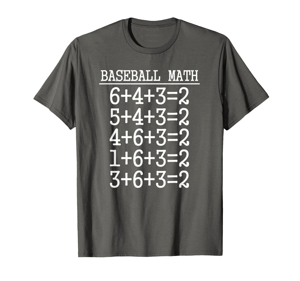 6 4 3 2 Baseball Math Softball Game Gift T-Shirt - Graphic Print Unisex - T-Shirt, Sweatshirt, Hoodie