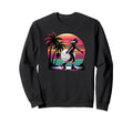 Skate Rolling Malibu Beach Sunset Sweatshirt - Custom Art Print Men Women - T-Shirt, Sweatshirt, Hoodie