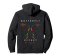 Y2K Back Streetwear Butterfly Hoodie - Streetwear Style Unisex - T-Shirt, Sweatshirt, Hoodie