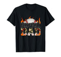 Baseball Dad Camo Fire Baseball Fan T-Shirt - Custom Art Print for Adults - T-Shirt, Sweatshirt, Hoodie