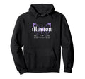 Butterfly Illusion Y2K Grunge Hoodie - Custom Art Print for Adults - T-Shirt, Sweatshirt, Hoodie
