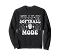 Softball Mom Mothers Day Baseball Sweatshirt - Streetwear Style for Adults - T-Shirt, Sweatshirt, Hoodie