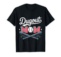 Dugout Mom Sports Mom Aesthetic T-Shirt - Minimalist Print Men Women - T-Shirt, Sweatshirt, Hoodie