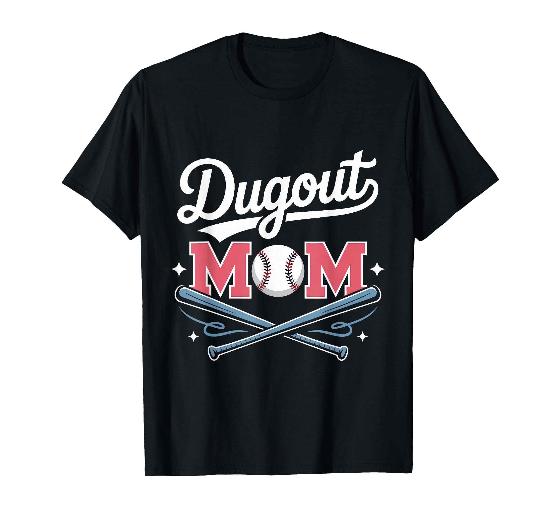Dugout Mom Sports Mom Aesthetic T-Shirt - Minimalist Print Men Women - T-Shirt, Sweatshirt, Hoodie
