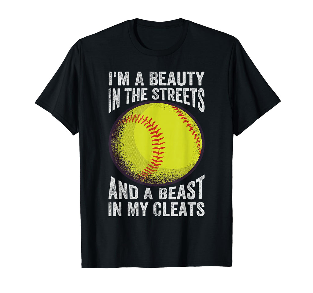 Im Beauty Streets And Beast My Cleats T-Shirt - Unique Graphic for Adults - T-Shirt, Sweatshirt, Hoodie