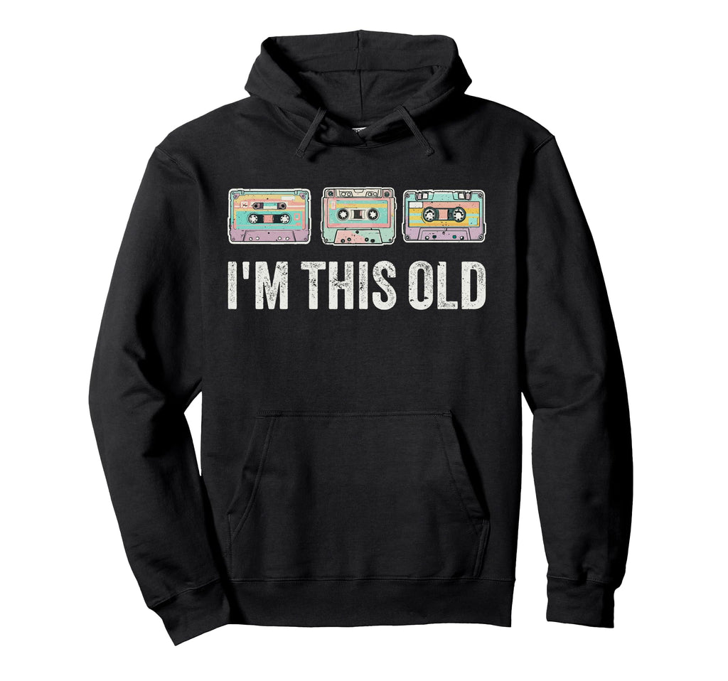Cassette Tape 80S Music Lover Hoodie - Graphic Print for Adults - T-Shirt, Sweatshirt, Hoodie