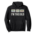 Cassette Tape 80S Music Lover Hoodie - Graphic Print for Adults - T-Shirt, Sweatshirt, Hoodie