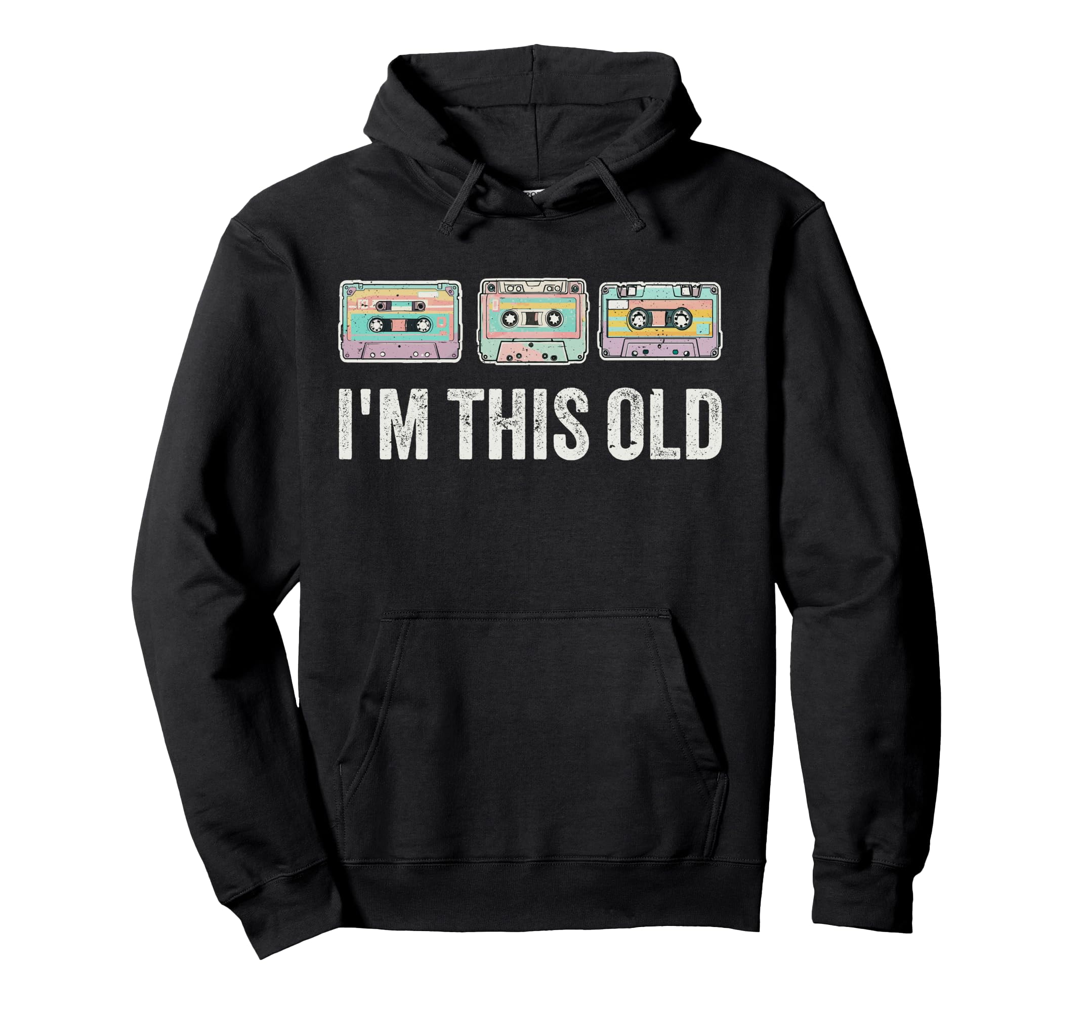 Cassette Tape 80S Music Lover Hoodie - Graphic Print for Adults - T-Shirt, Sweatshirt, Hoodie