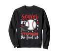 Baseball Senior 2027 Stepmom Final Sweatshirt - Minimalist Print Unisex - T-Shirt, Sweatshirt, Hoodie