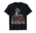 Velocitractor Dinosaur Sunset Fun T-Shirt - Novelty Apparel Unisex - T-Shirt, Sweatshirt, Hoodie