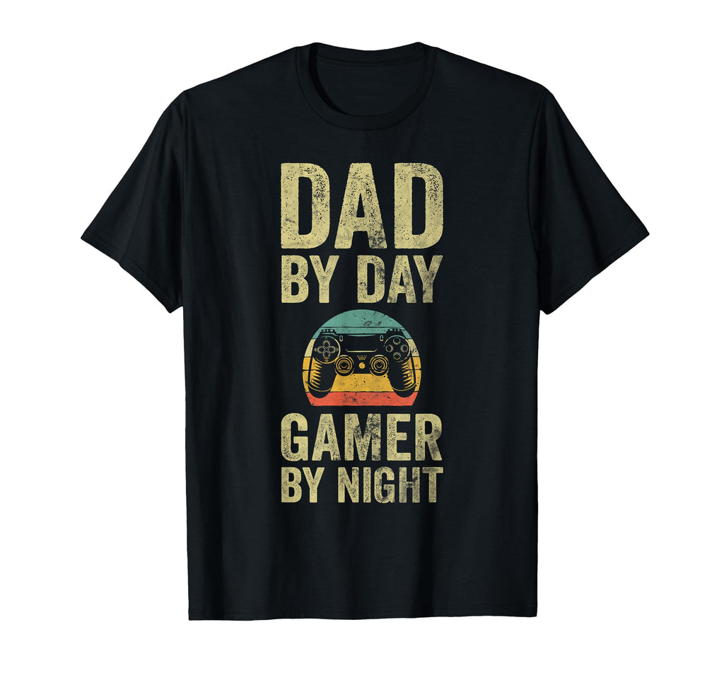 Funny Video Gamer Dad Day Gamer Night T-Shirt - Trendy Graphic for Adults - T-Shirt, Sweatshirt, Hoodie
