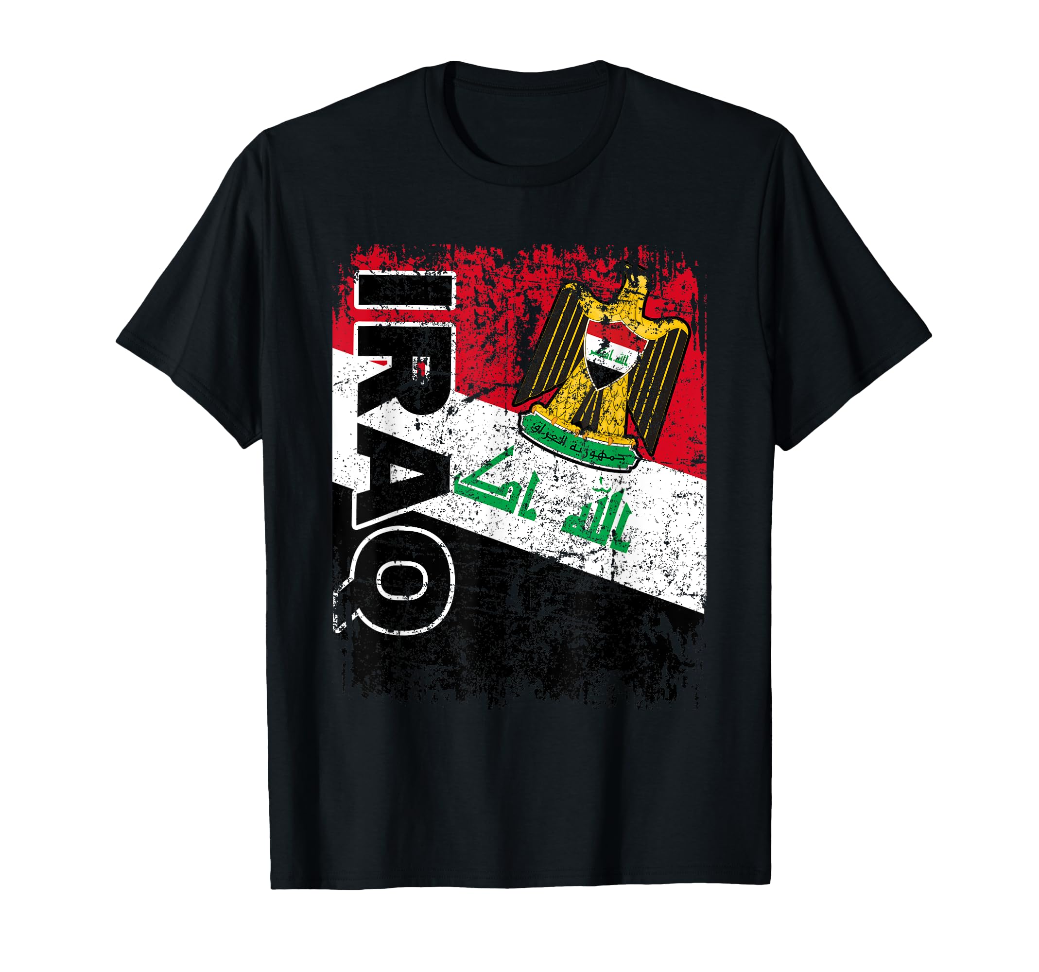 Iraq Flag Iraqi Flag Iraqi Flag T-Shirt - Trendy Graphic Unisex - T-Shirt, Sweatshirt, Hoodie