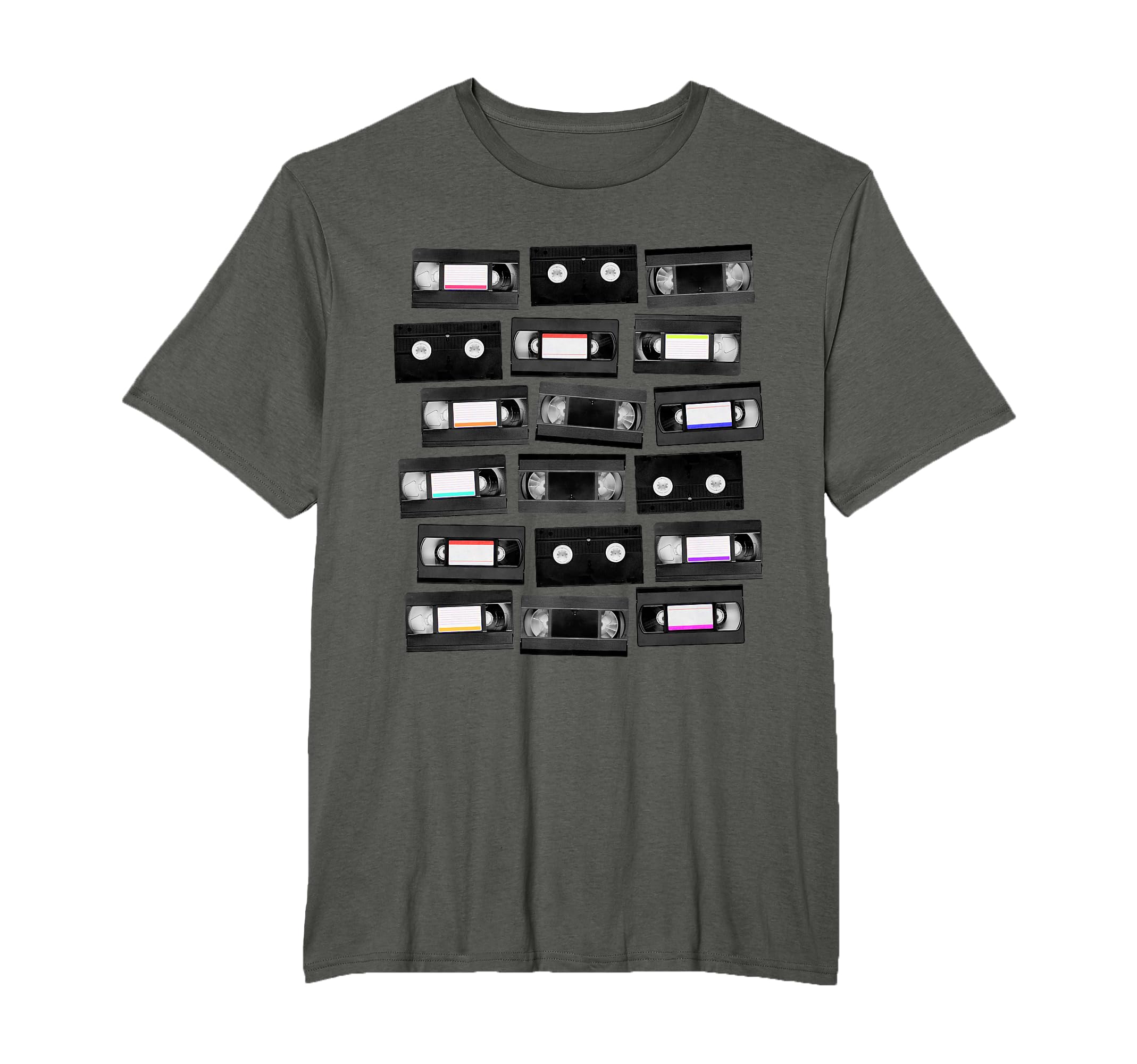 Vhs Cassette Tapes 1980S Vcr Video T-Shirt - Unique Graphic for Adults - T-Shirt, Sweatshirt, Hoodie