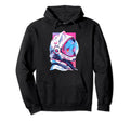 80S 90S Aesthetic Vaporwave Space Cat Hoodie - Graphic Print Men Women - T-Shirt, Sweatshirt, Hoodie