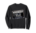 Chicago House Music Cassette Tape Sweatshirt - Minimalist Print Men Women - T-Shirt, Sweatshirt, Hoodie