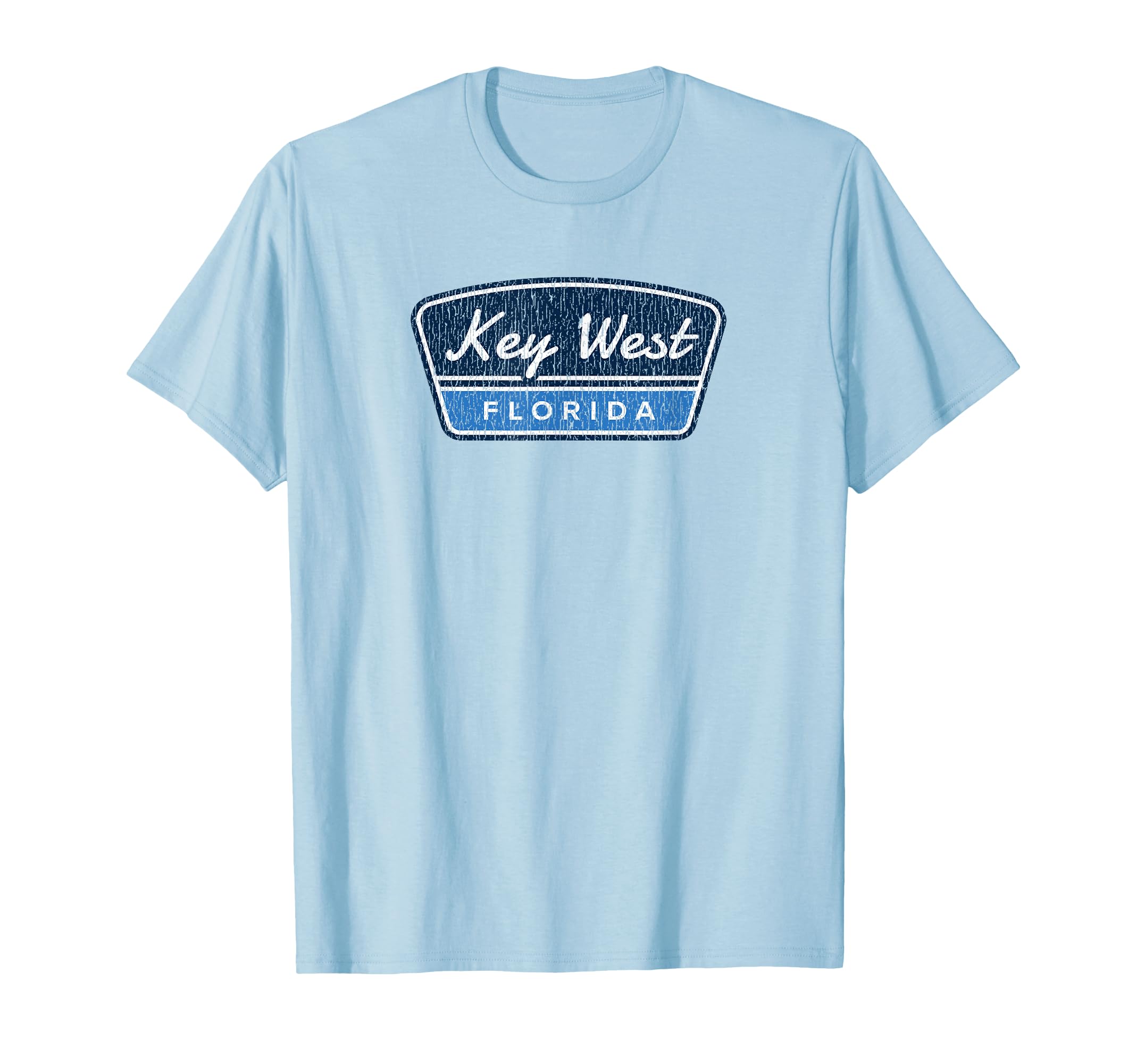 Key West Florida Fl Badge Vacation Souvenir T-Shirt - Graphic Print Unisex - T-Shirt, Sweatshirt, Hoodie
