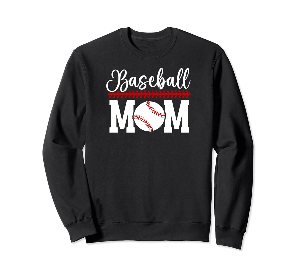 Baseball Mom Baseball Player Mom Sweatshirt - Custom Art Print for Adults - T-Shirt, Sweatshirt, Hoodie