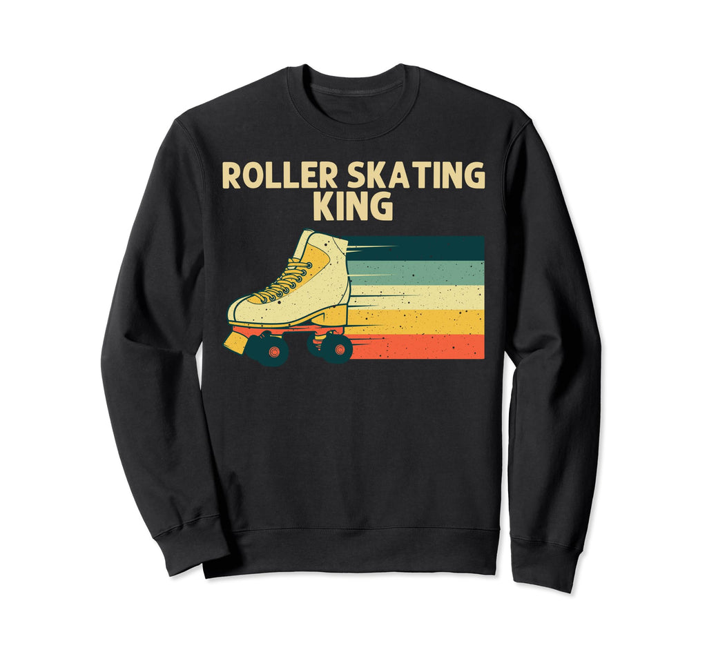 Roller Skating Dad Roller Skate Sweatshirt - Aesthetic Graphic Unisex - T-Shirt, Sweatshirt, Hoodie