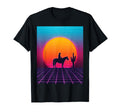 Synthwave Cowboy Retrowave 80S Western T-Shirt - Trendy Graphic Unisex - T-Shirt, Sweatshirt, Hoodie