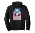 Japanese Vaporwave Sad Anime Indie Hoodie - Aesthetic Graphic Unisex - T-Shirt, Sweatshirt, Hoodie