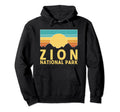 Zion National Park Nature Sunset Hoodie - Custom Art Print for Adults - T-Shirt, Sweatshirt, Hoodie