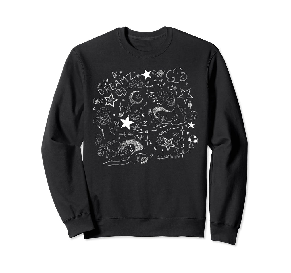 Back To School Aesthetic Notebook Sweatshirt - Custom Art Print for Adults - T-Shirt, Sweatshirt, Hoodie