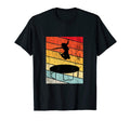 Trampoline Jumping Sunset T-Shirt - Custom Art Print for Adults - T-Shirt, Sweatshirt, Hoodie