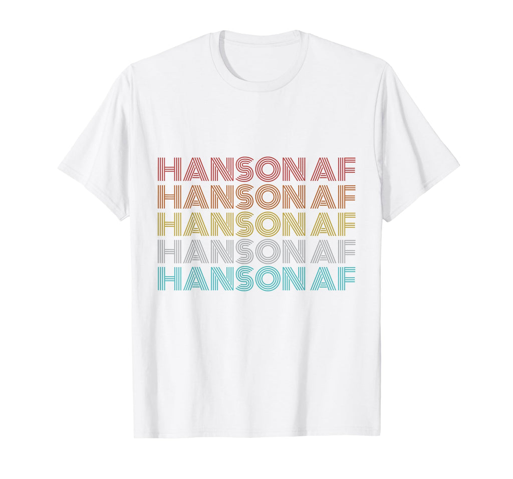 Hanson Af T-Shirt - Minimalist Print Unisex - T-Shirt, Sweatshirt, Hoodie
