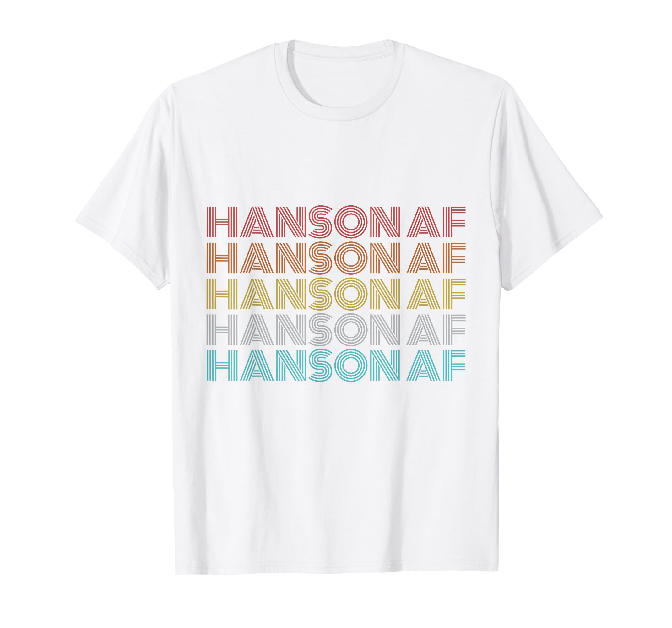 Hanson Af T-Shirt - Minimalist Print Unisex - T-Shirt, Sweatshirt, Hoodie
