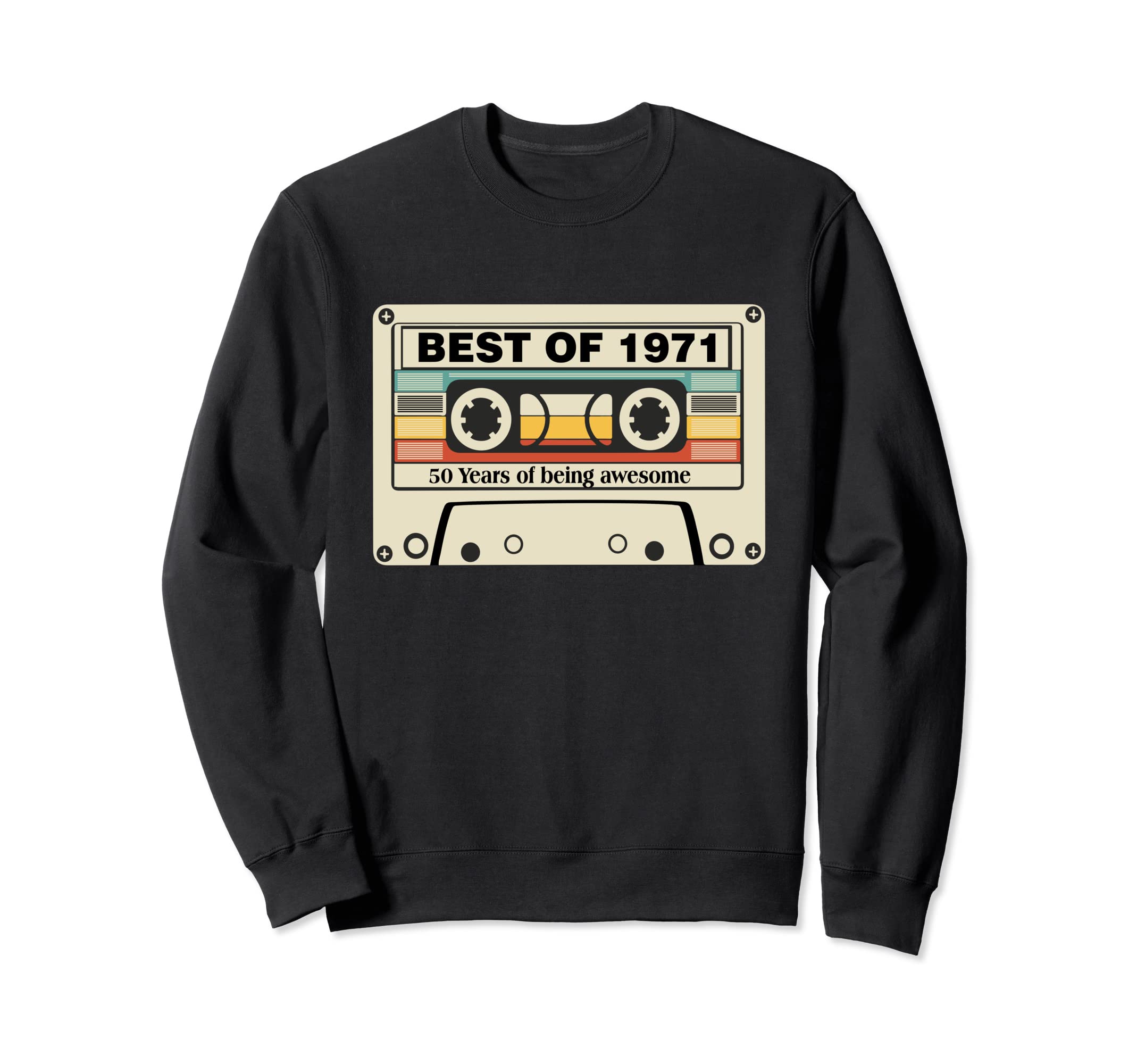 50Th Birthday Cassette Tape Best Sweatshirt - Streetwear Style for Adults - T-Shirt, Sweatshirt, Hoodie
